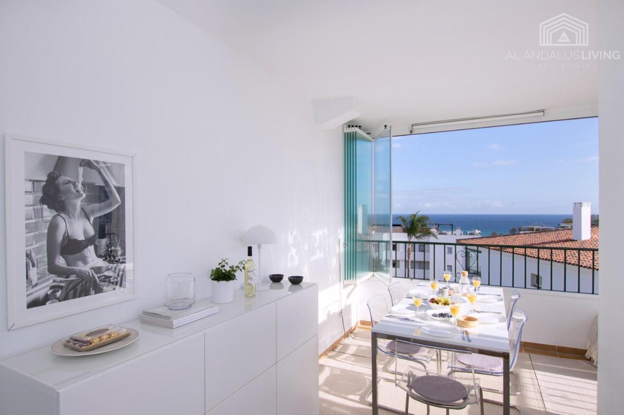 Scandinavian Style Apartment With Amazing Sea Views And South West Facing Sunny Terrace In Miraflores Walking Distance To The Beach! Málaga Esterno foto